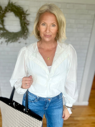 Calvin Blouse - A Bushel & A Peck