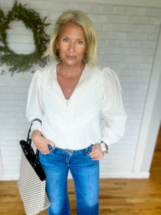 Calvin Blouse - A Bushel & A Peck