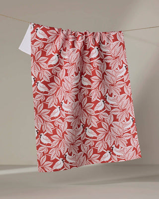 Cardinal Canopy Tea Towel - A Bushel & A Peck