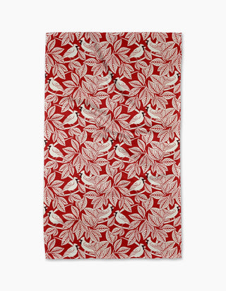 Cardinal Canopy Tea Towel - A Bushel & A Peck