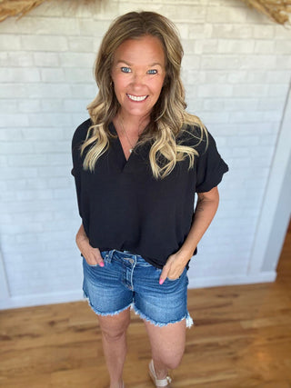 Cassie Top - A Bushel & A Peck