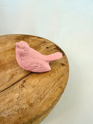 Cast Iron Bird - Pink - A Bushel & A Peck