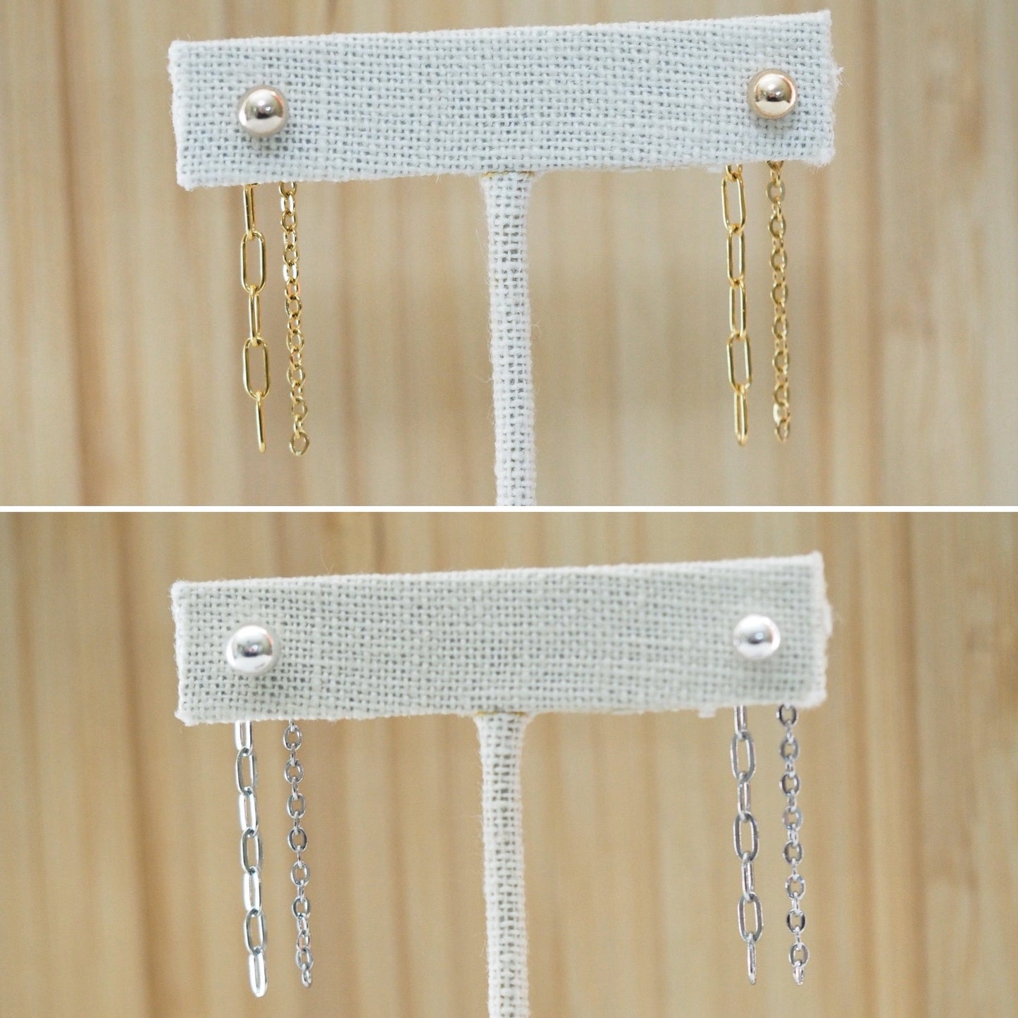 Chain Drop Earrings - A Bushel & A Peck
