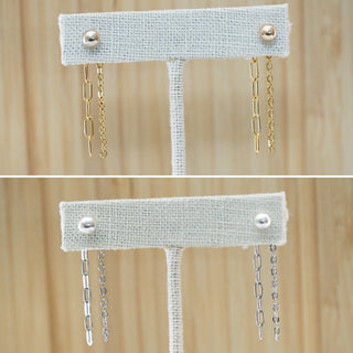 Chain Drop Earrings - A Bushel & A Peck