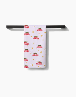 Christmas Bug Tea Towel - A Bushel & A Peck