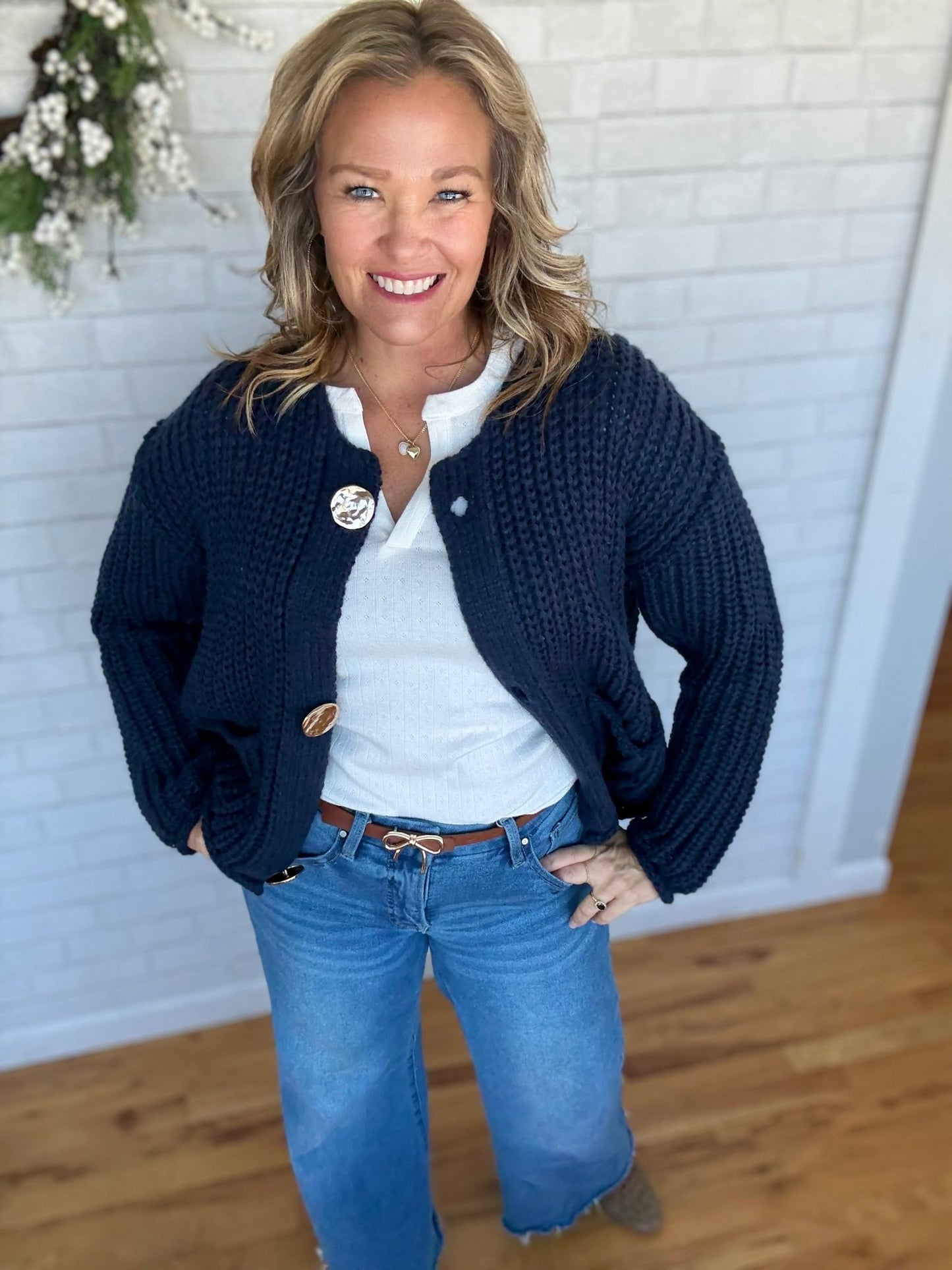 Chunky Cardigan - A Bushel & A Peck