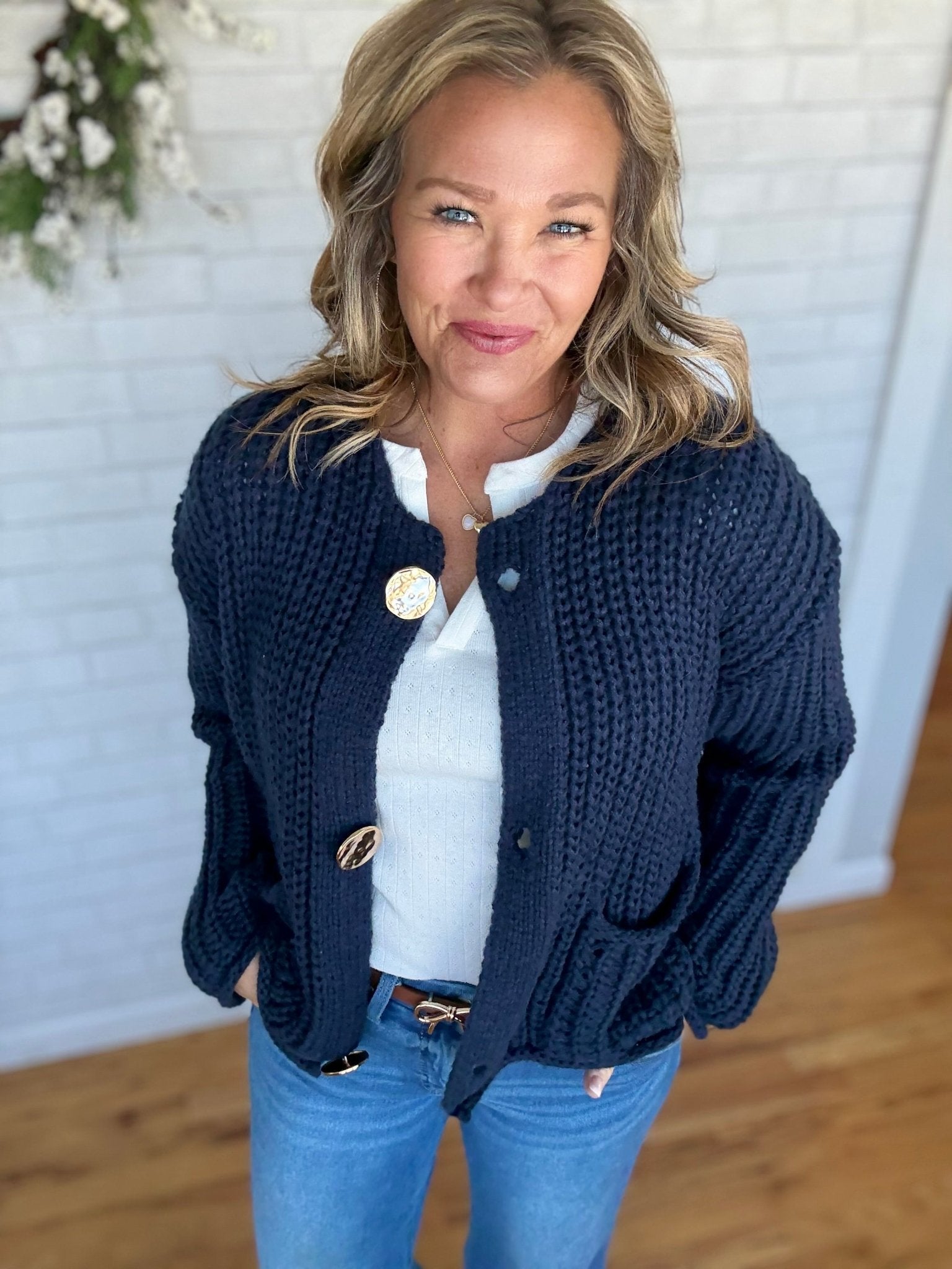 Chunky Cardigan - A Bushel & A Peck