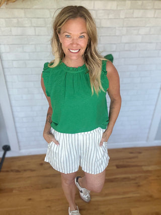 Claire Ruffle Top - A Bushel & A Peck
