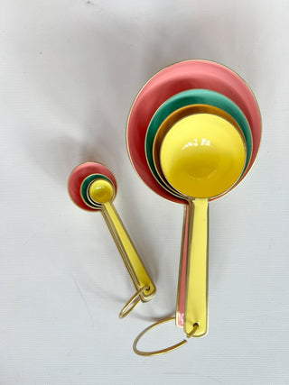 Colorful Measuring Cups - A Bushel & A Peck