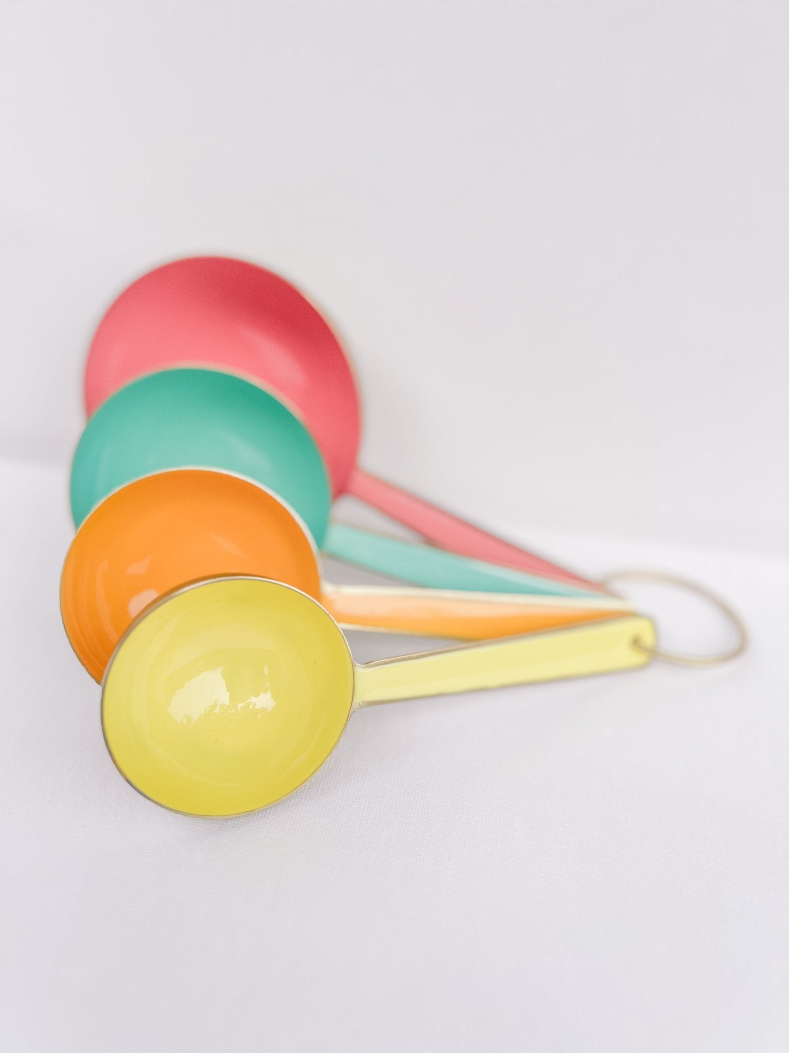 Colorful Measuring Spoons - A Bushel & A Peck