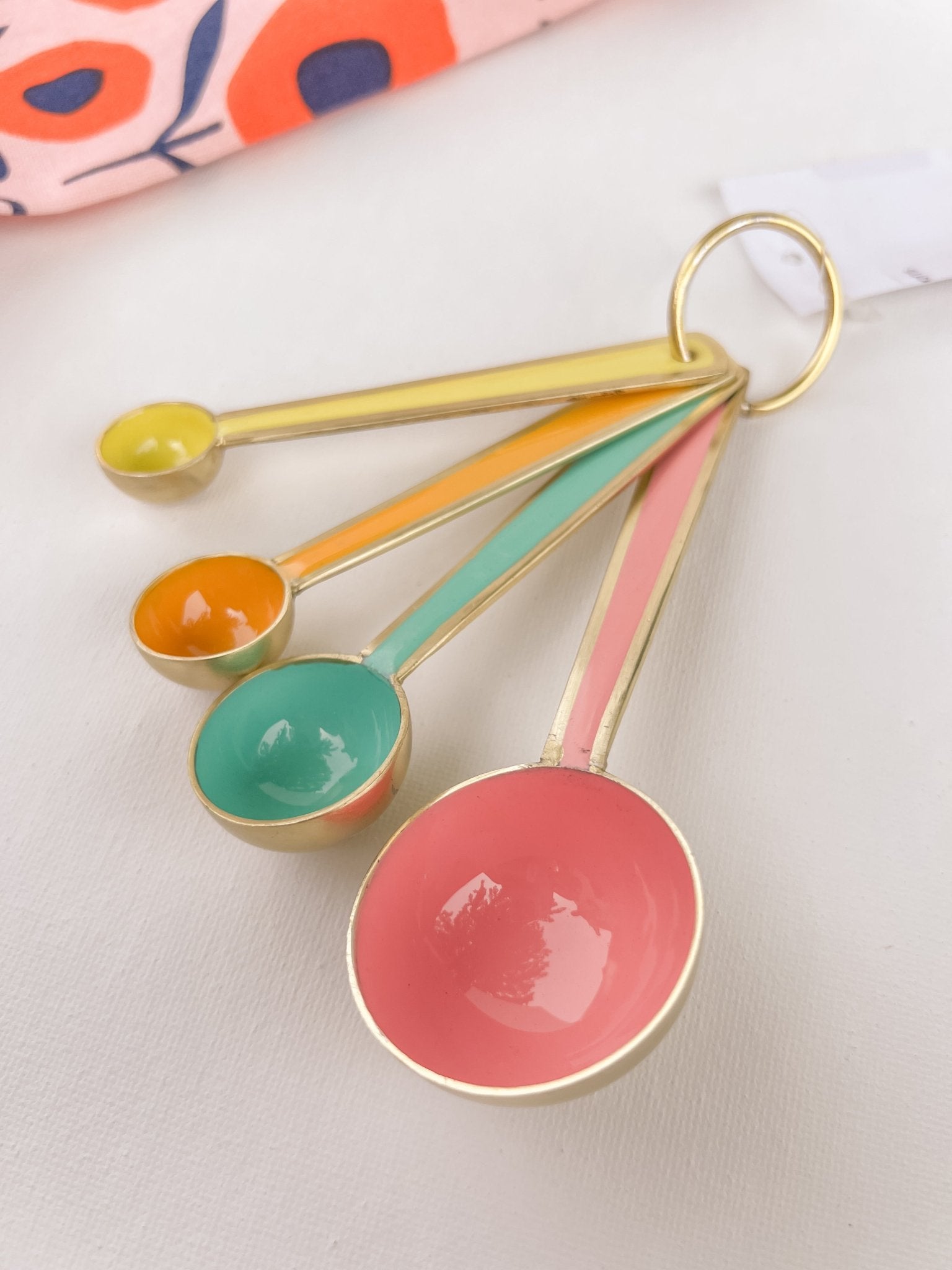 Colorful Measuring Spoons - A Bushel & A Peck