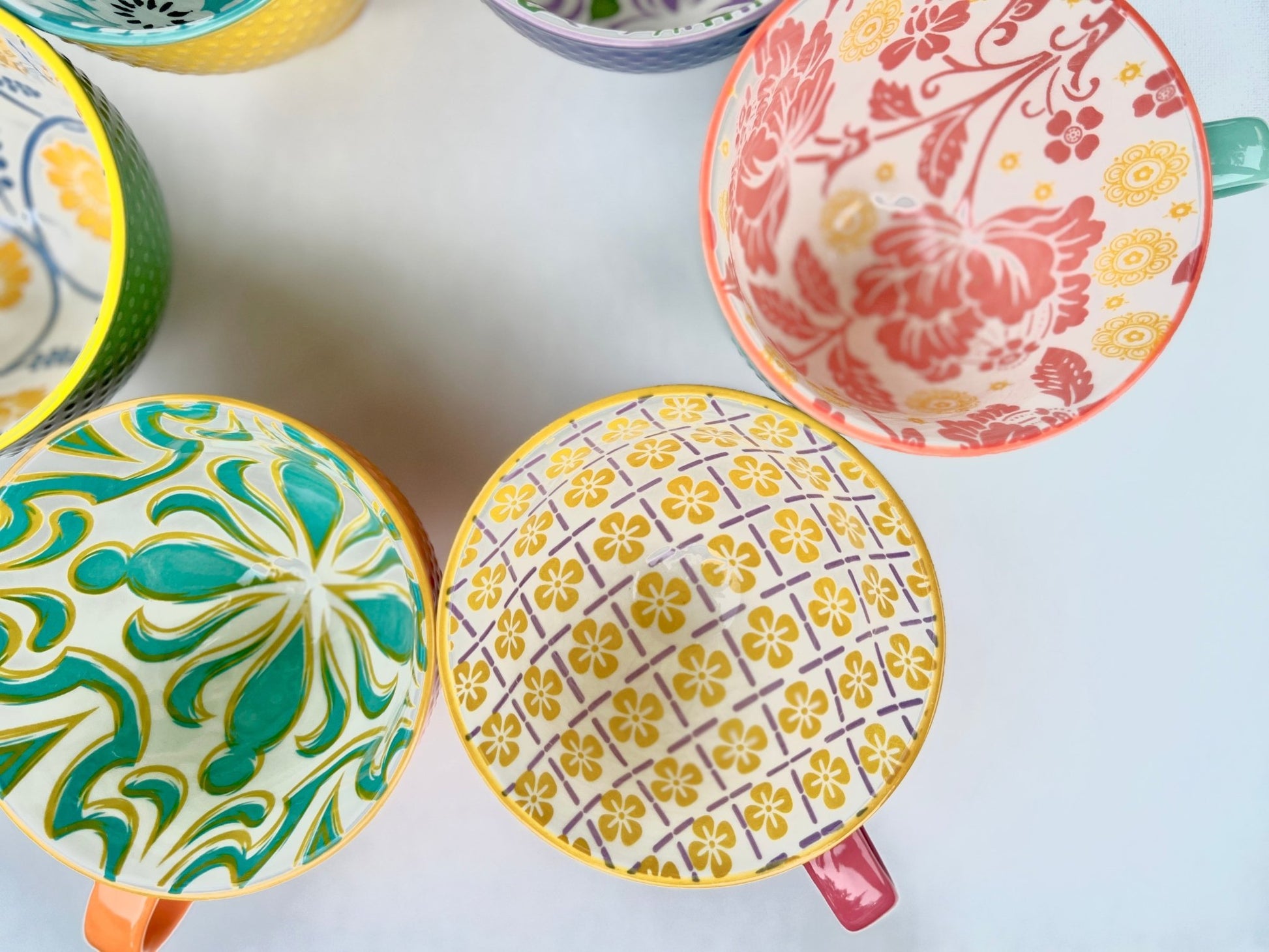 Colorful Patterned Mug - A Bushel & A Peck