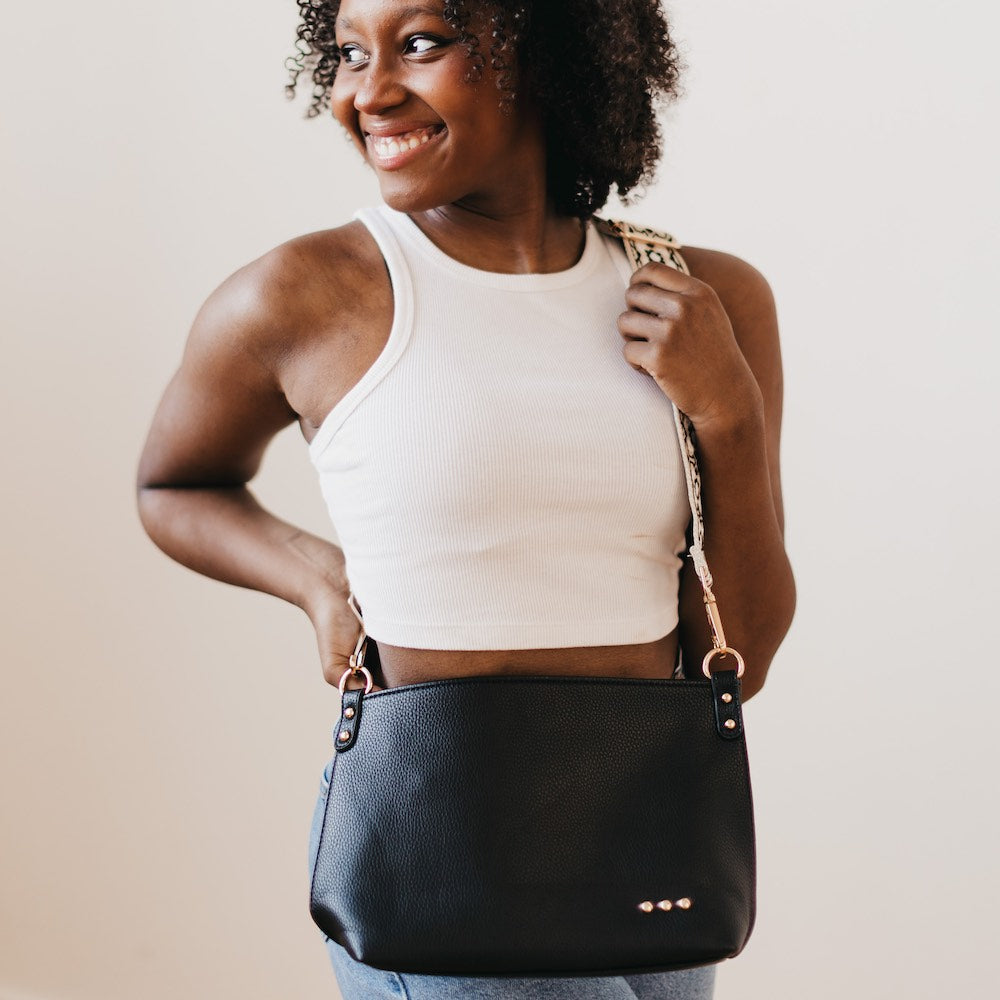 Cora Structured Hobo Bag-Crossbody-Pretty Simple