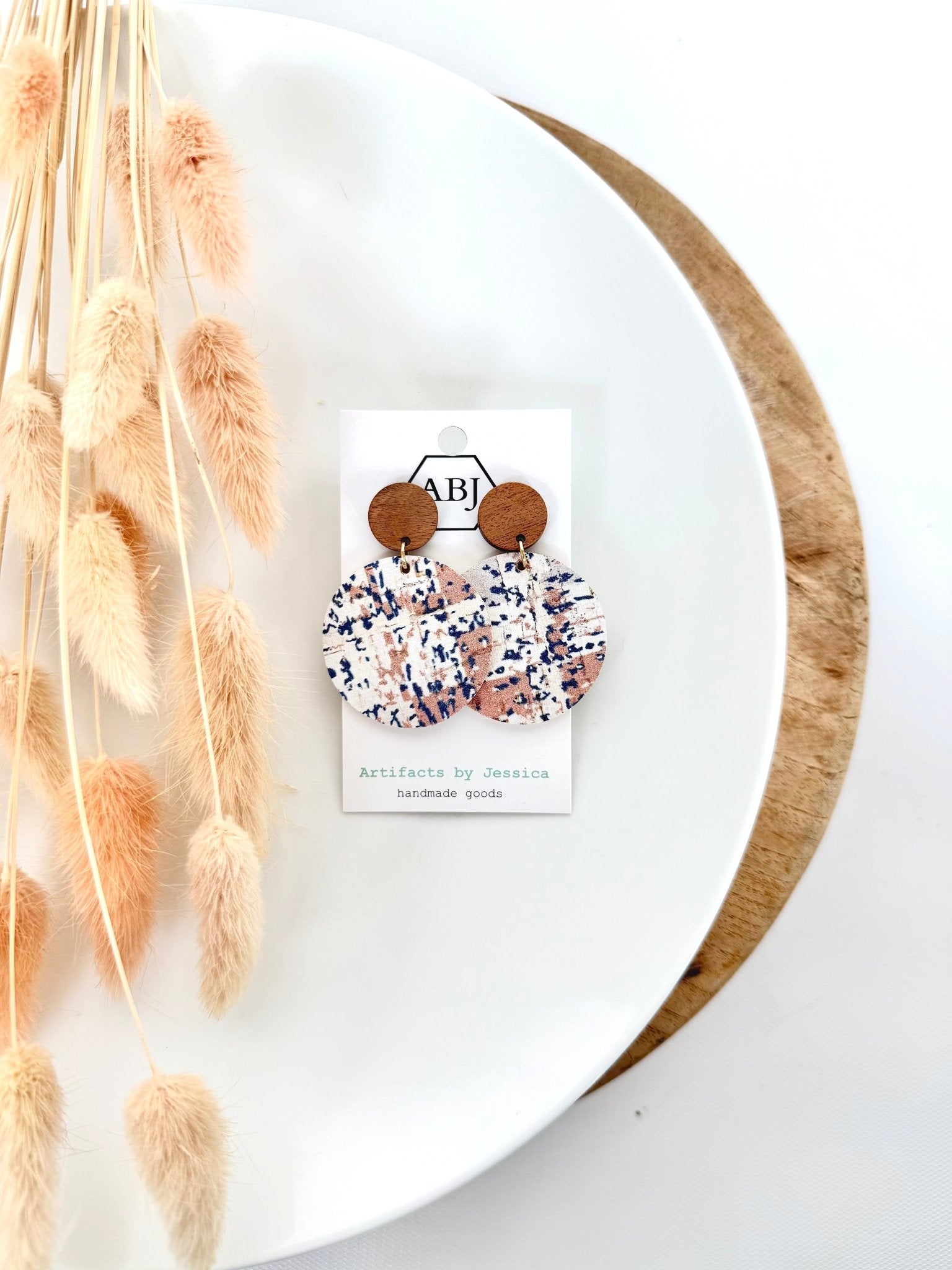 Cork Double Rounds - Spring - A Bushel & A Peck