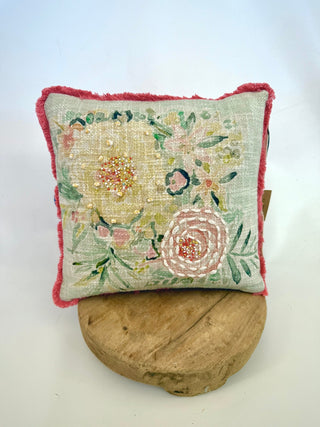 Cotton Slub W/ Detail Pillows - A Bushel & A Peck