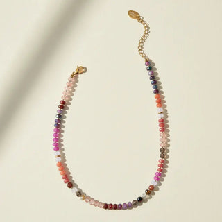 Crimson Muse Necklace - A Bushel & A Peck