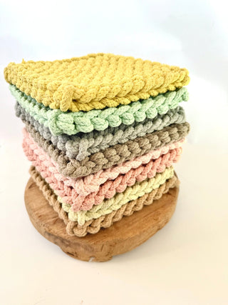 Crochet Pot Holder - A Bushel & A Peck