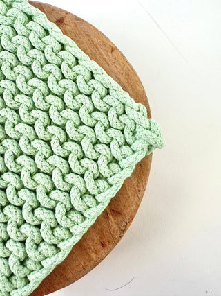 Crochet Pot Holder - A Bushel & A Peck