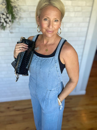 Dara Denim Overalls - A Bushel & A Peck