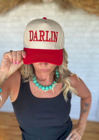 Darlin Embroidery Hat - A Bushel & A Peck