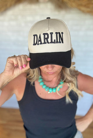 Darlin Embroidery Hat - A Bushel & A Peck