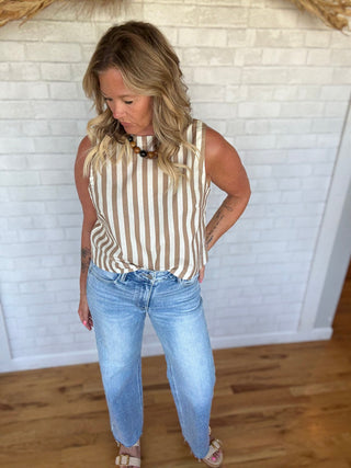 Della Striped Top - A Bushel & A Peck