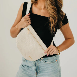 Diagonal Woven Westyln Bum Bag - A Bushel & A Peck