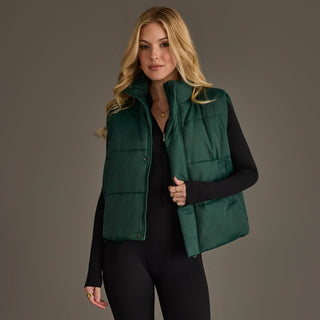 Dk. Green Vest - A Bushel & A Peck