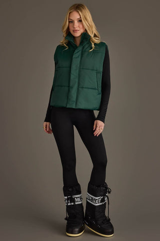 Dk. Green Vest - A Bushel & A Peck