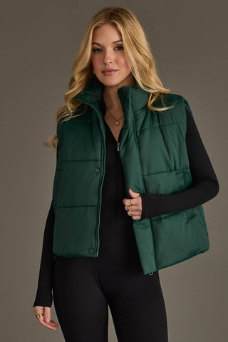 Dk. Green Vest - A Bushel & A Peck