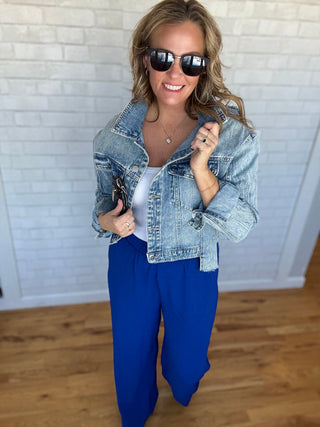 Easy Wide Leg Pant - A Bushel & A Peck