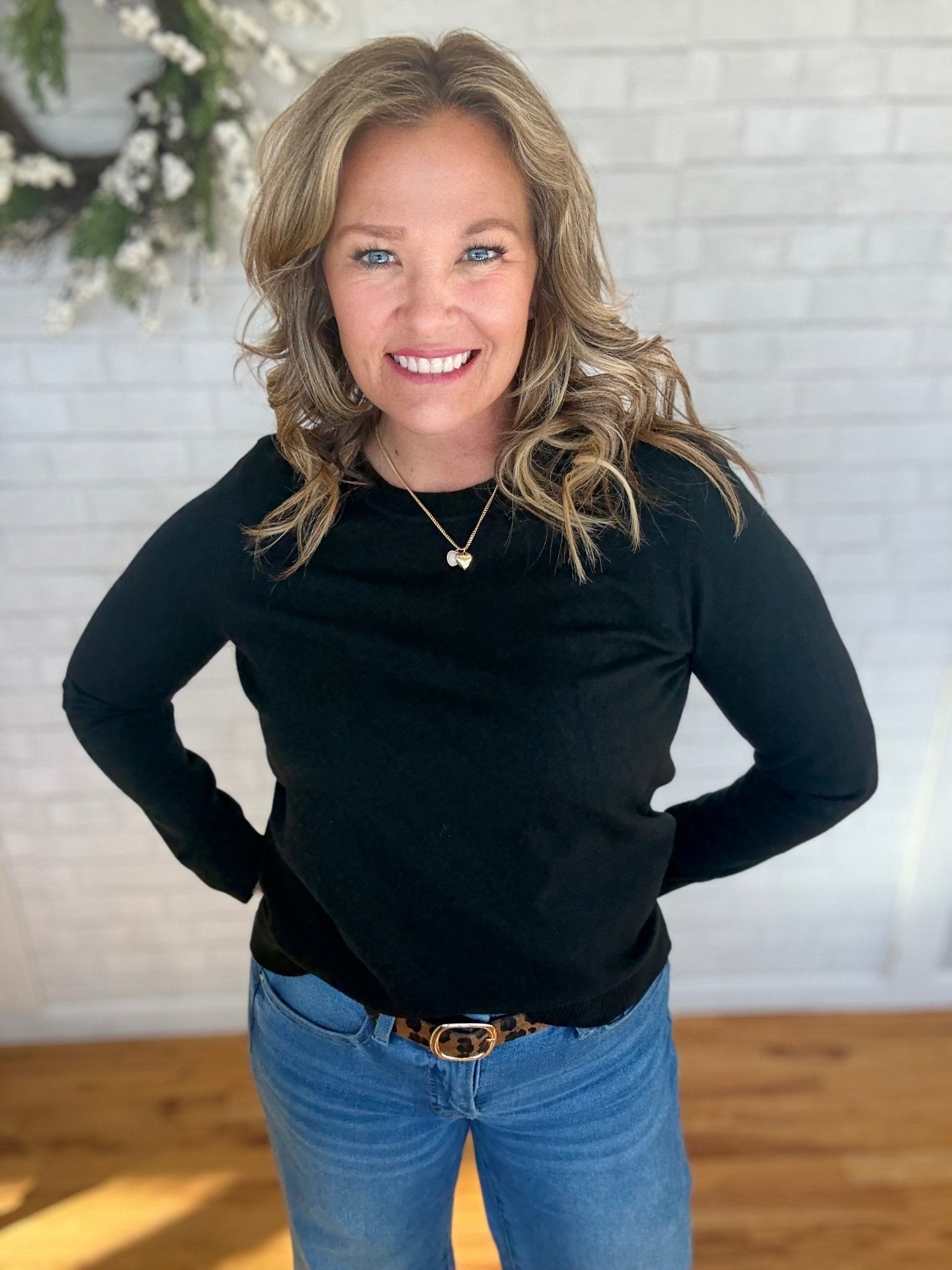 Ella Sweater - Black - A Bushel & A Peck