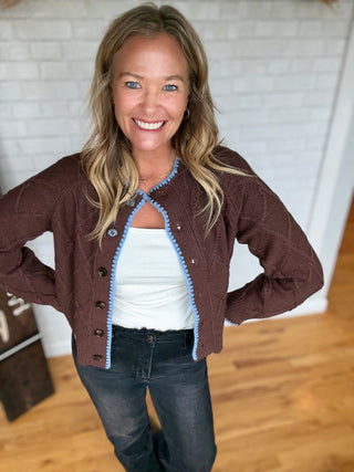 Ellie Coco Cardigan - A Bushel & A Peck