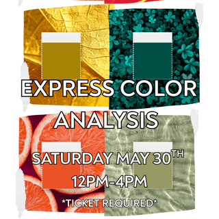 Express Color Event Ticket - A Bushel & A Peck