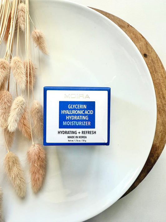 Face Cream - Glycerin Hyaluronic Acid Hydrating Moisturizer - A Bushel & A Peck