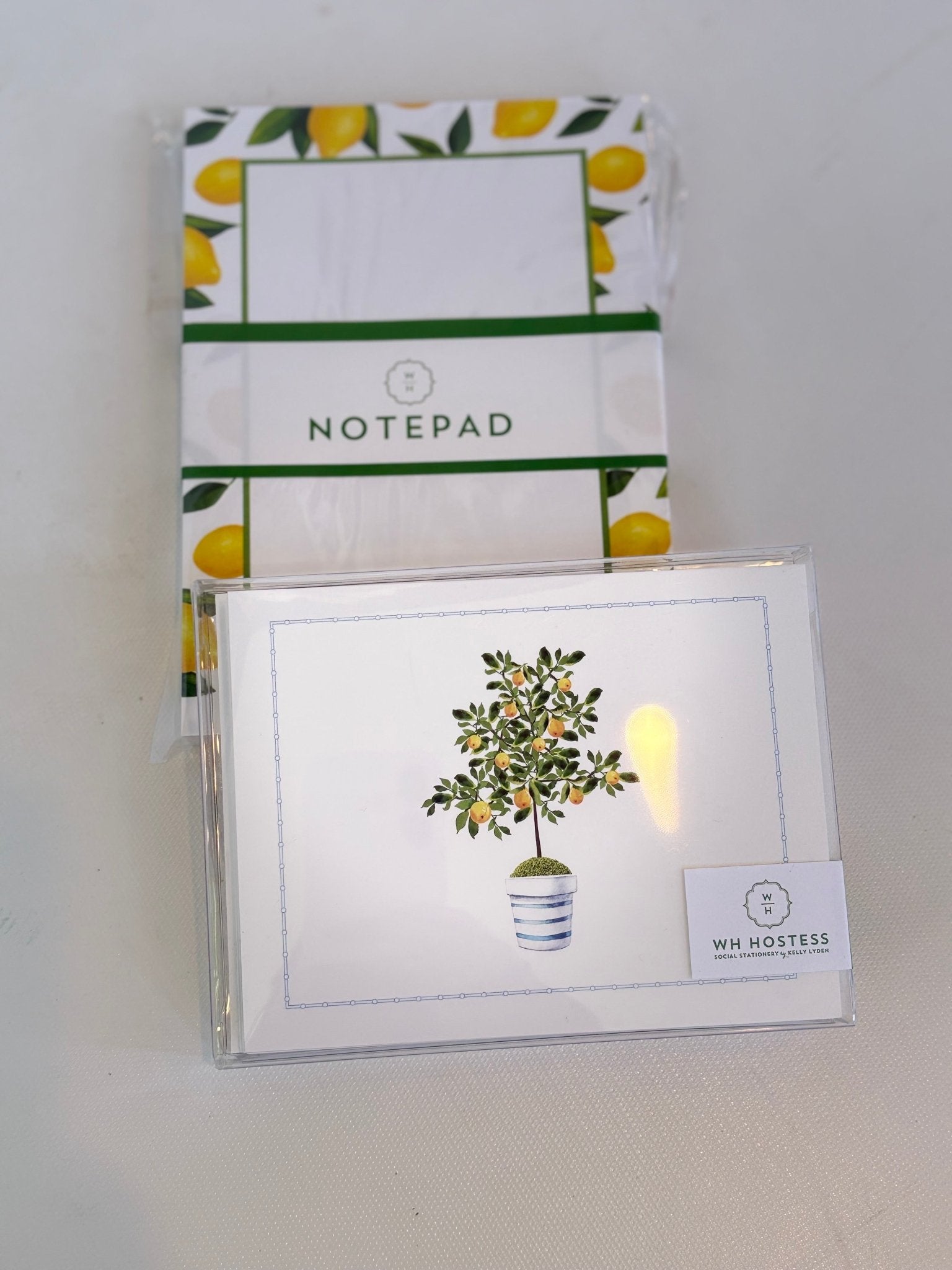 Folded Notecards Lemon Tree - A Bushel & A Peck