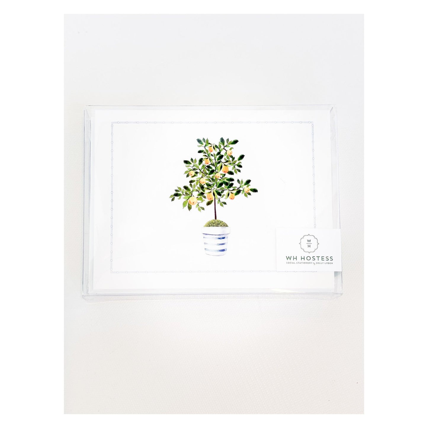 Folded Notecards Lemon Tree - A Bushel & A Peck