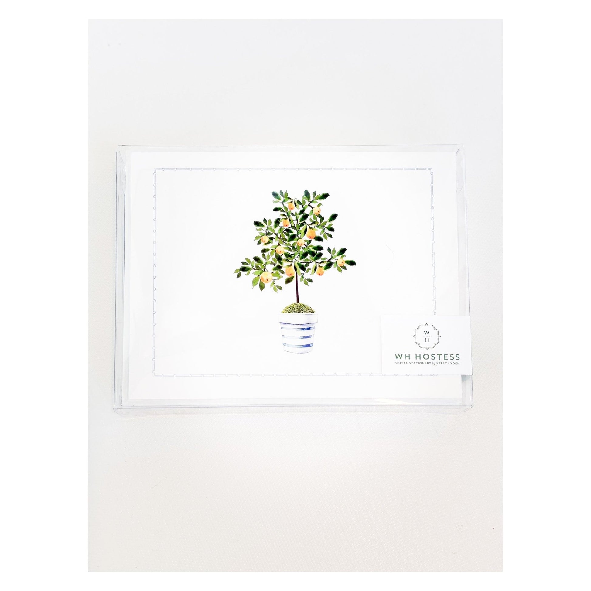 Folded Notecards Lemon Tree - A Bushel & A Peck