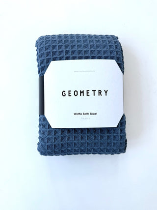 Geometry Bath Towels - A Bushel & A Peck