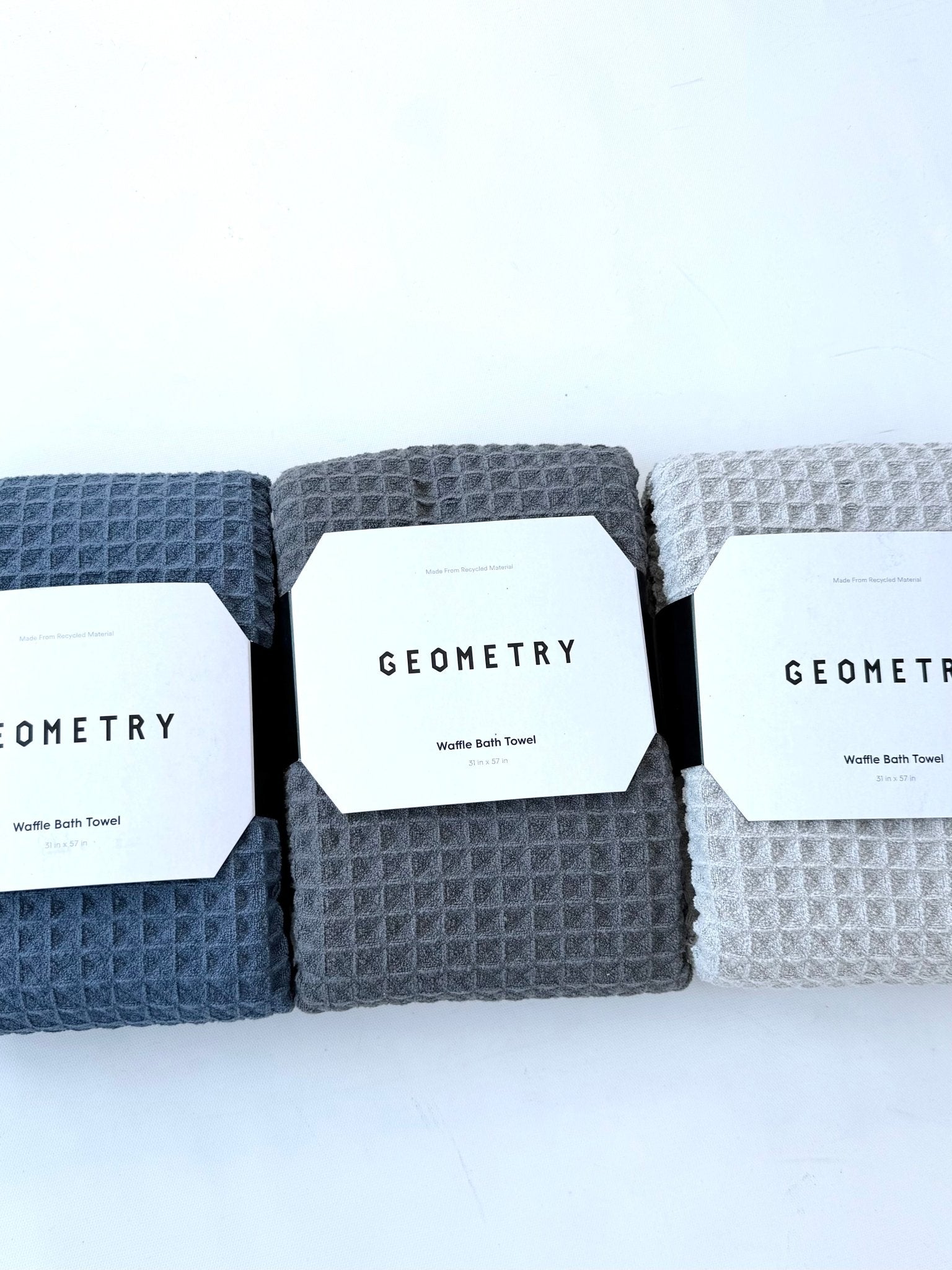 Geometry Bath Towels - A Bushel & A Peck