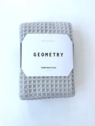Geometry Bath Towels - A Bushel & A Peck