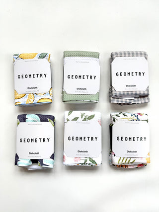 Geometry Dish Towels - Spring - A Bushel & A Peck