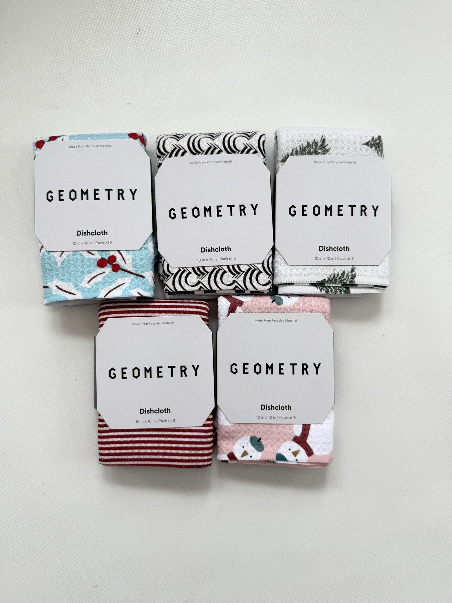 Geometry Dishcloth Set - A Bushel & A Peck