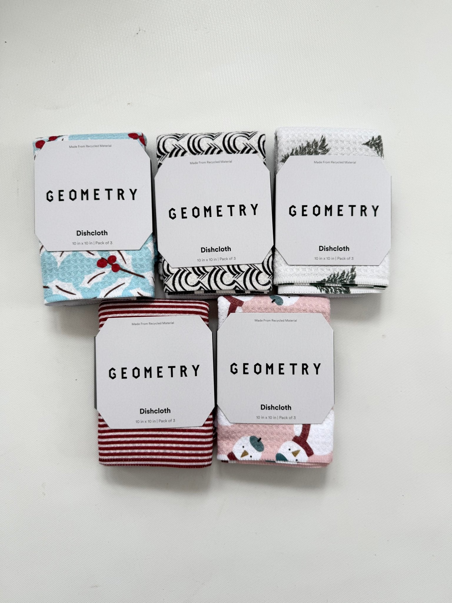 Geometry Dishcloth Set - A Bushel & A Peck