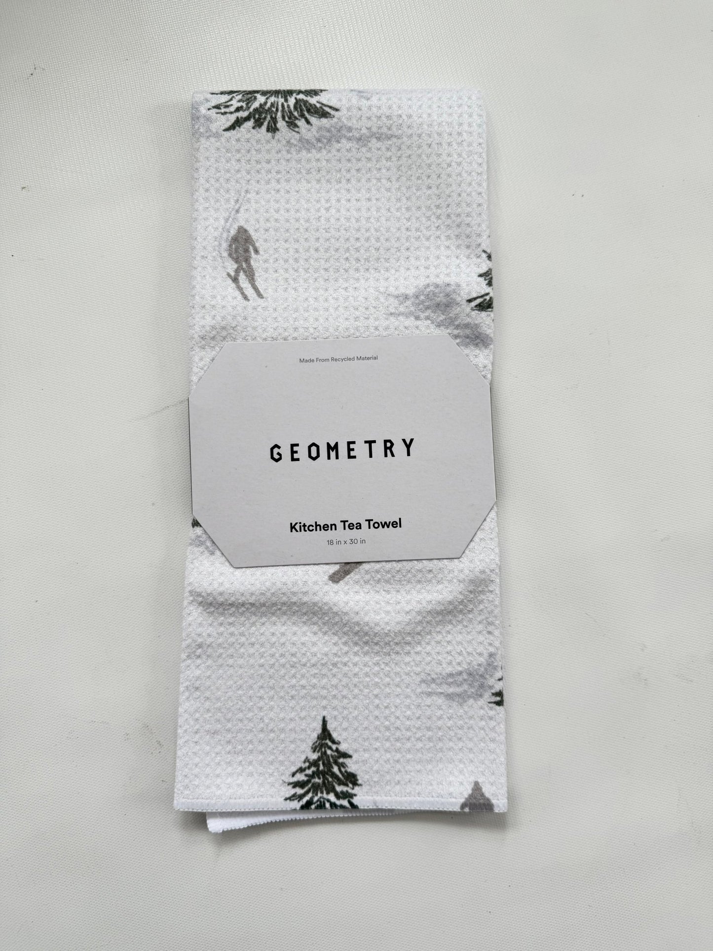 Geometry Tea Towel - Winter - A Bushel & A Peck