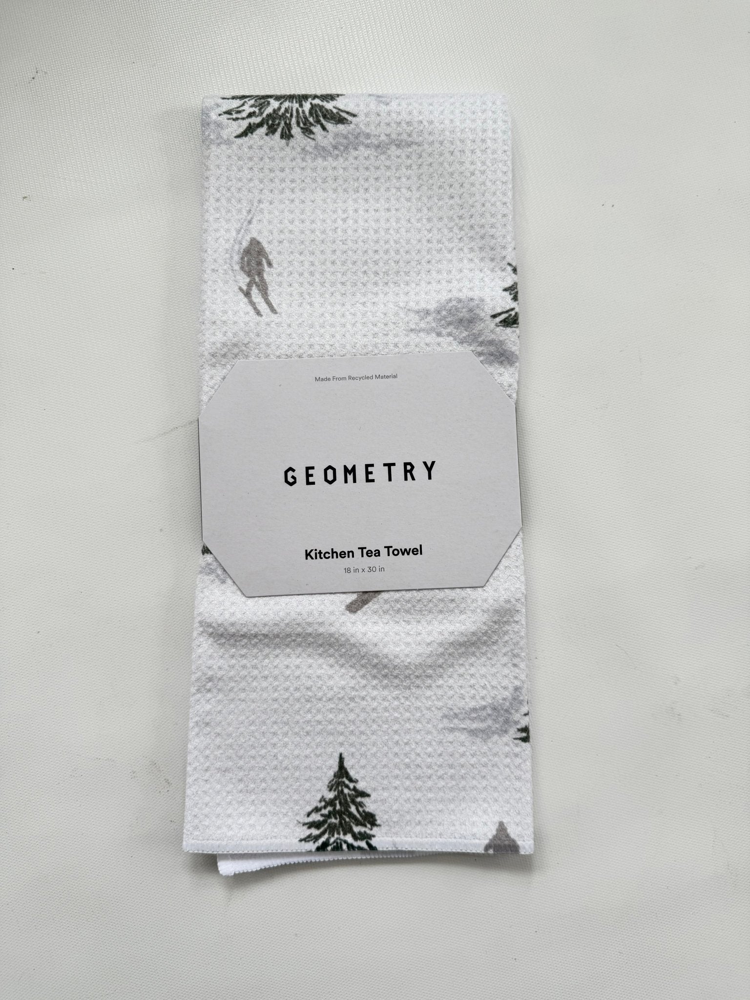 Geometry Tea Towel - Winter - A Bushel & A Peck