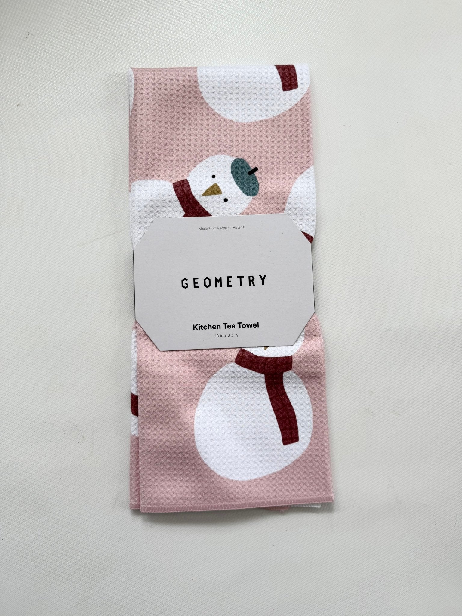 Geometry Tea Towel - Winter - A Bushel & A Peck