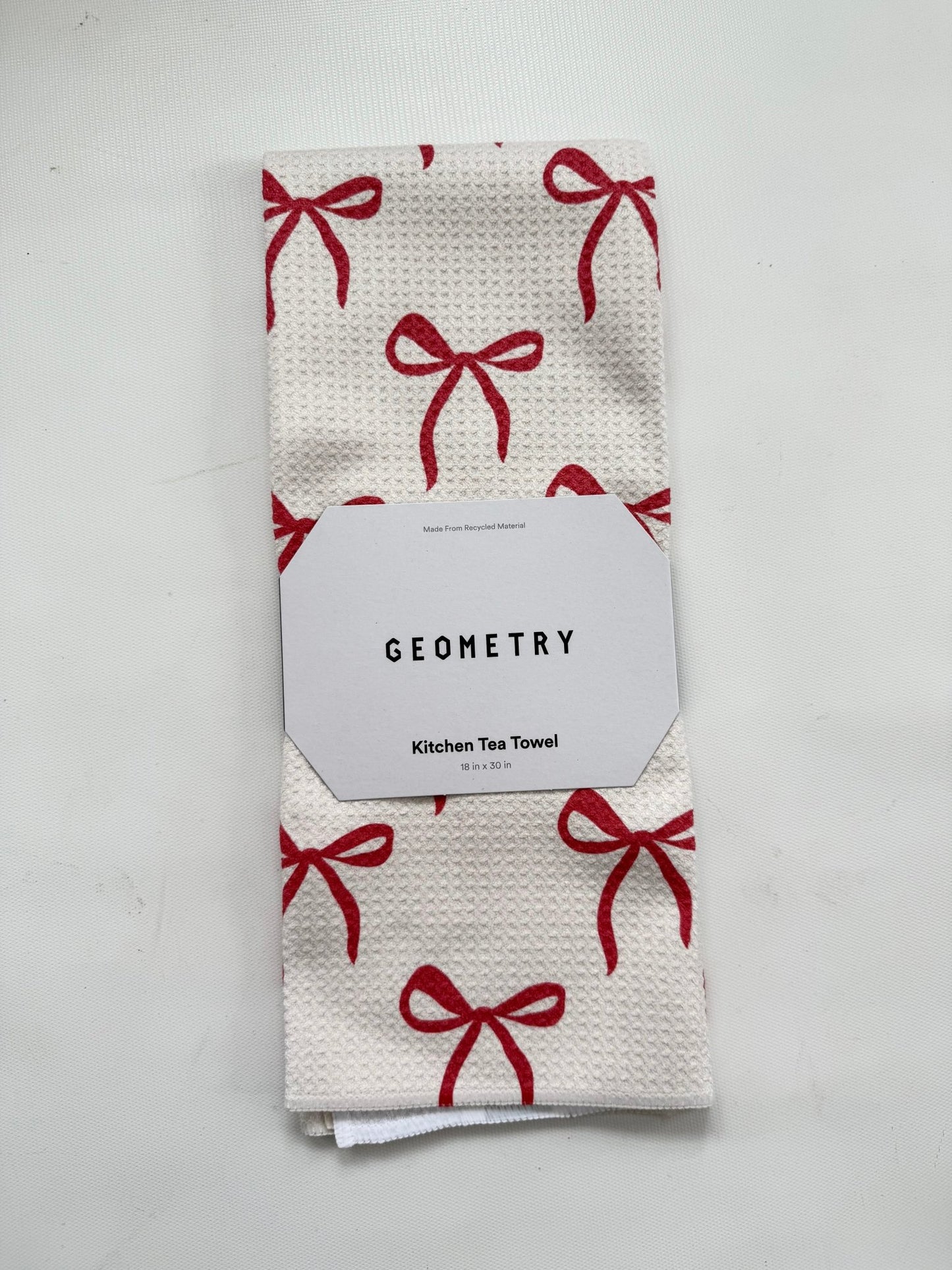 Geometry Tea Towel - Winter - A Bushel & A Peck