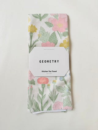 Geometry Towels - Spring - A Bushel & A Peck