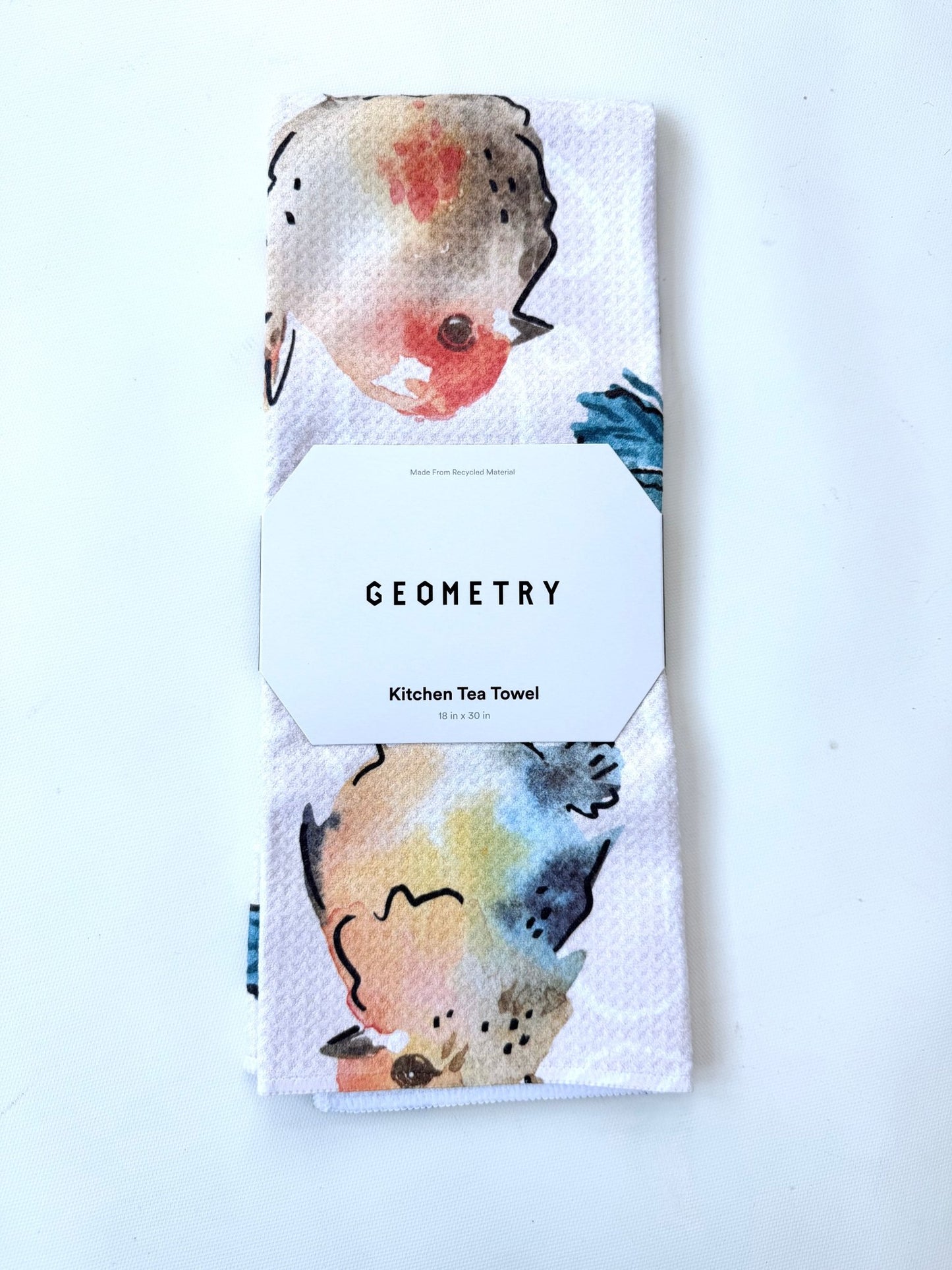 Geometry Towels - Spring - A Bushel & A Peck